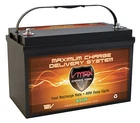 VMAX Group 31 125AH AGM Deep Cycle 12V Battery for SUMP PUMP 12V Backup Power