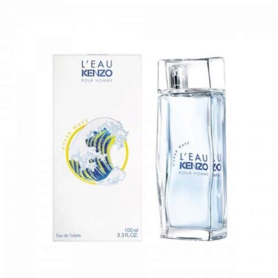 L'EAU  KENZO HYPER WAVE by KENZO 100 ml/ 3.3 oz Eau de Toilette Spray Sealed