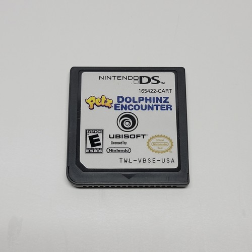 Nintendo DS Petz Dolphinz Encounter Video Game CIB - Picture 6 of 7