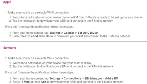 T-Mobile Prepaid Unlimited Talk,Text,5GB data, eSIM activation, no sim card - Picture 2 of 3