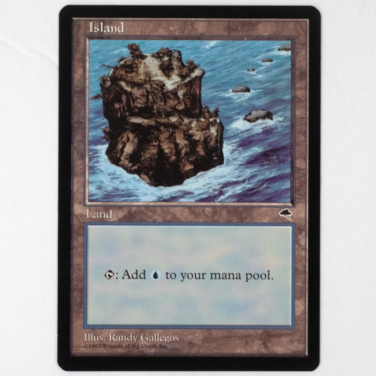 Magic The Gathering MTG Tempest Basic Land Island #335, #336, #337