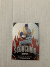 Walker Buehler 2019 Prizm Scorching Silver Prizm Card #S15