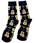 New ListingMens Guitar Crew Socks Novelty Acoustic Music Band Statement Teacher Gift