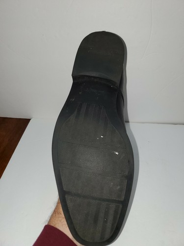 Collection By Clarks Men Dress Shoes Black Sz 12 Lace Up - Picture 6 of 7