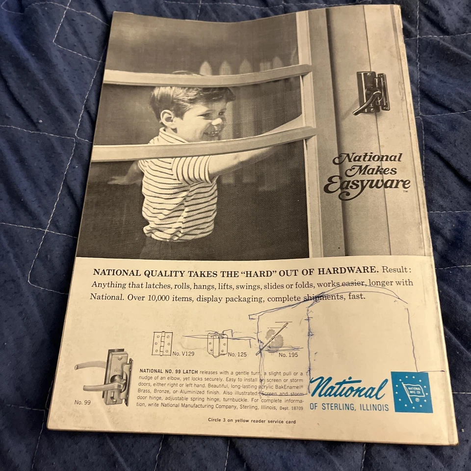 American Builder Magazine September 1967 Complete With Blueprints - Image 3 of 3