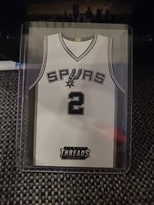 2016-17 Panini Threads Away Jersey Die-cut Kawhi Leonard 52 Die-Cut Insert Spurs