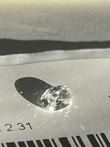 loose oval natural diamond 0.40 Carat 6.25x3.90x2.31mm - Picture 1 of 4