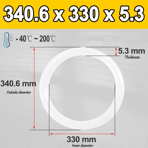 Metric VMQ Silicone Rubber O-Rings Seals 5.3mm Cross Section 18.5mm - 680mm ID - Picture 135 of 193