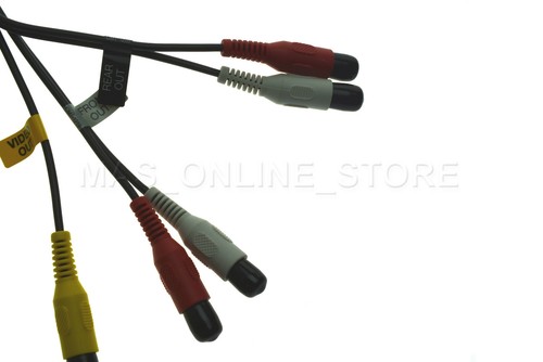 JVC KW-NT800HDT KWNT800HDT A/V OUT/ IN CAM RCA HARNESS **SPECIAL ORDER* - Picture 4 of 5