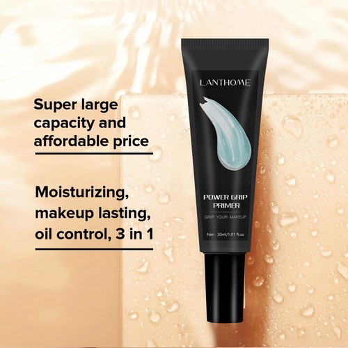 Power Grip Jelly Primer Hydrating Long-Lasting Nourishing Dewy Makeup 30ml - Picture 3 of 5
