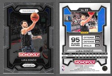 Panini Prizm Monopoly NBA 2023-2024 #22 Luka Doncic Mavericks Card