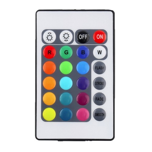 24 Keys LED IR RGB Mini Remote Controller for SMD 3528 5050 LED Strip - Imagen 4 de 8