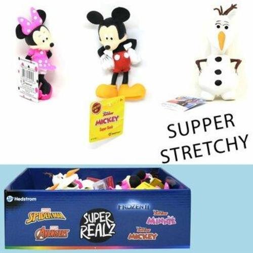 Disney Asst Super Realz - Minnie Mouse, Mickey Mouse, Olaf Figures in Display - - Bild 1 von 1