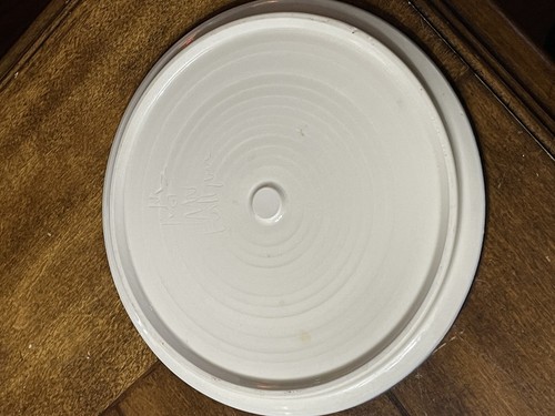 8" Tom Edwards Wallyware Keramik Teller einzigartig & lustig handbemalt - Bild 5 von 6