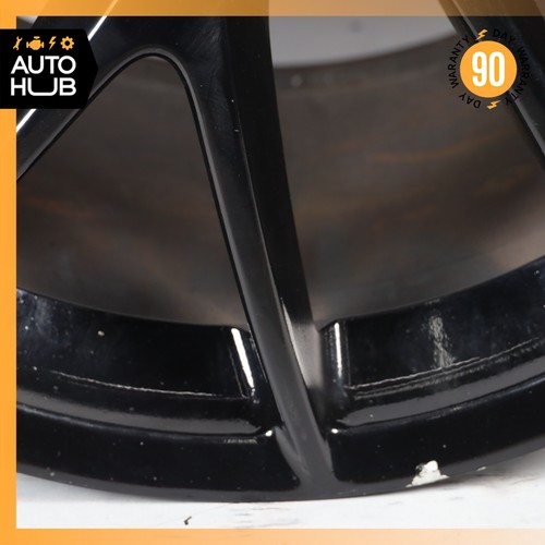07-13 Chevrolet Corvette C6 Z06 12 x 19 19" Rear Wheel Rim Black 9596791 OEM - Picture 8 of 24
