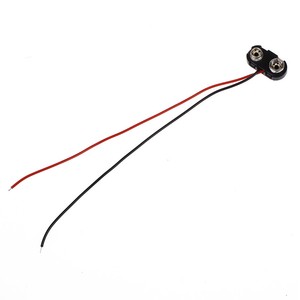 5 Pcs I Type 9V 9 Volt Batterie Clip Connecteus Boucle Cable O3H8