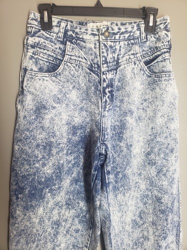 Vintage Sync Union Bay Girls Jeans Size 14 Mom Jean Acid Washed - Picture 3 of 12