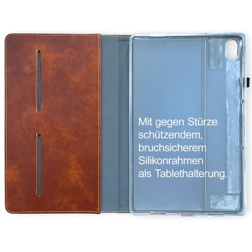 Lenovo Tab P11 / P11 Plus - 11“ Leder Tablet Cover Case Stand Schutzhülle Etui - Picture 12 of 13