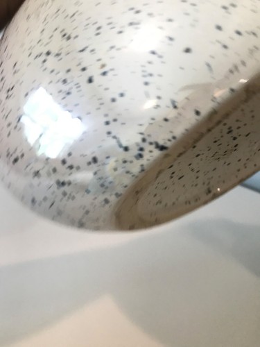 Vintage 80er gesprenkelt Mitte des Jahrhunderts Rosenthal Netz Taiwan Vase Keramik - Bild 4 von 7