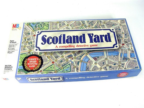 VTG 1985 Milton Bradley Scotland Yard Detective Board Game Collectors Grade - Picture 5 of 5
