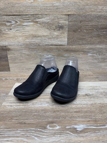 Clarks Cloudsteppers Sillian Free schwarzer Textil-Clog Damengröße 6,5 - Bild 1 von 8