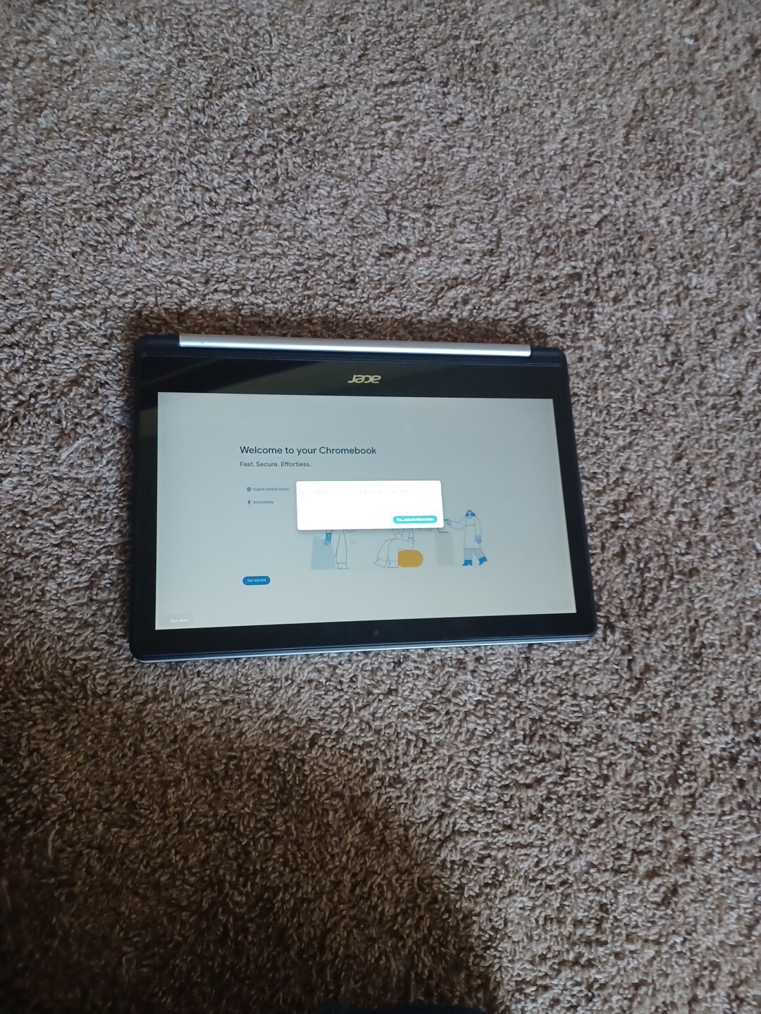 Acer CB5-312T-K6TF 13.3 inch (32GB, Intel Celeron, 2.10GHz, 4GB) Chromebook -... - Picture 3 of 4