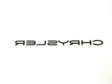 BRAND NEW & GENUINE CHRYSLER GRAND VOYAGER 2001-2007 "CHRYSLER" BADGE 05113296AA