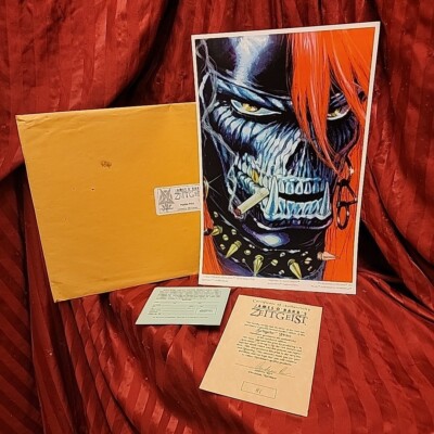 JAMES O'BARR ZEITGEIST Vox zombie monster LIMITED Art PRINT 11'' x 17'' northstar