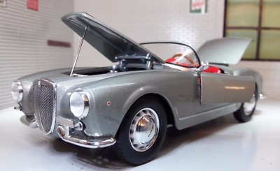 1:24 Scale Lancia Aurelia B24 Spider 1954 V6 Whitebox Leo Models Diecast Model