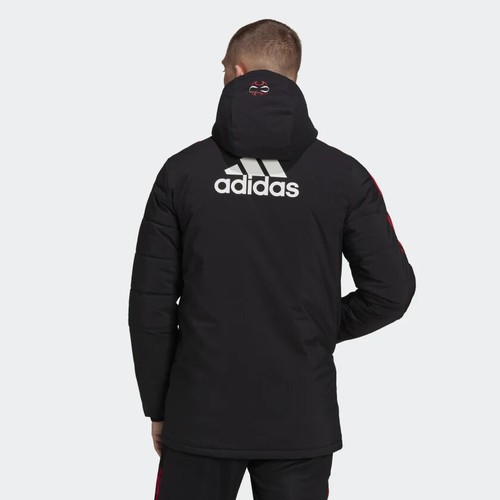 ADIDAS MANCHESTER UNITED TEAMGEIST HERREN GEPOLSTERTE JACKE HG1249 - Bild 4 von 9