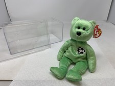 Beanie Baby "Kicks" (With Errors) (Hang Tag 1998 / Tush Tag 1999) With Display