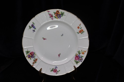 ROSENTHAL CONTINENTAL R138 BARROCK LATTICE FLORAL BORDER 13 DINNER PLATE 10 1/4" - Picture 3 of 13