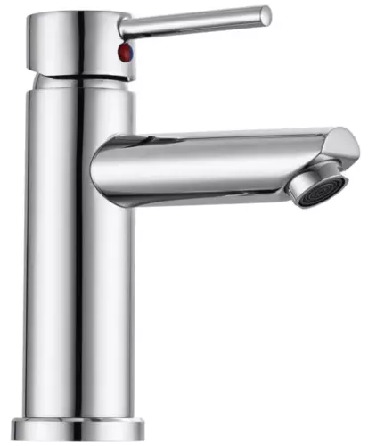 Hapilife Basin Bathroom Sink Tap Chrome UK Standard Hose Single Lever NEW