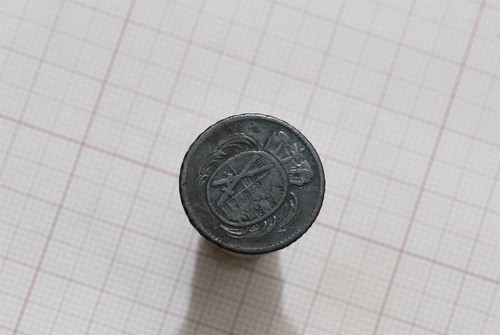 🧠🇩🇪 GERMANY SAXONY 1 PFENNIG 1772 C DOT B66 #983 - Picture 3 of 3