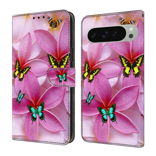 For Google Pixel 7 8 9 Pro 8a 7a 9a XL Patterned Flip Wallet Case Magnetic Cover - Picture 12 of 32