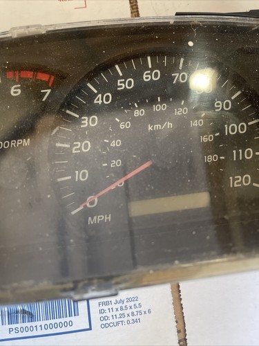 Speedometer MPH Cluster With Tachometer 8 Cylinder Fits 00-02 TUNDRA 8838514 - Picture 6 of 14