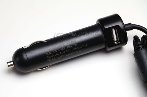 Adapter ładowarki samochodowej 20V do Lenovo ThinkPad T450 T450s T550 X240 X250 S431 - Zdjęcie 4 z 6