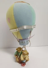 CHERISHED TEDDIES FIGURINE--NEW HOME HOT AIR BALLOON