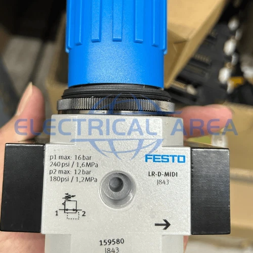 1PC FESTO New LR-3/8-D-MIDI 159580 Solenoid Valve