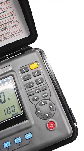 10KV High Voltage Resistance Tester High Voltage Insulation Meter With 35TΩ 6mA - Picture 11 of 15