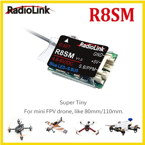 Radiolink R8SM 2.4GHz 8 Channels RC Receiver for T8FB/T8S Transmitter Controller - Picture 8 of 8