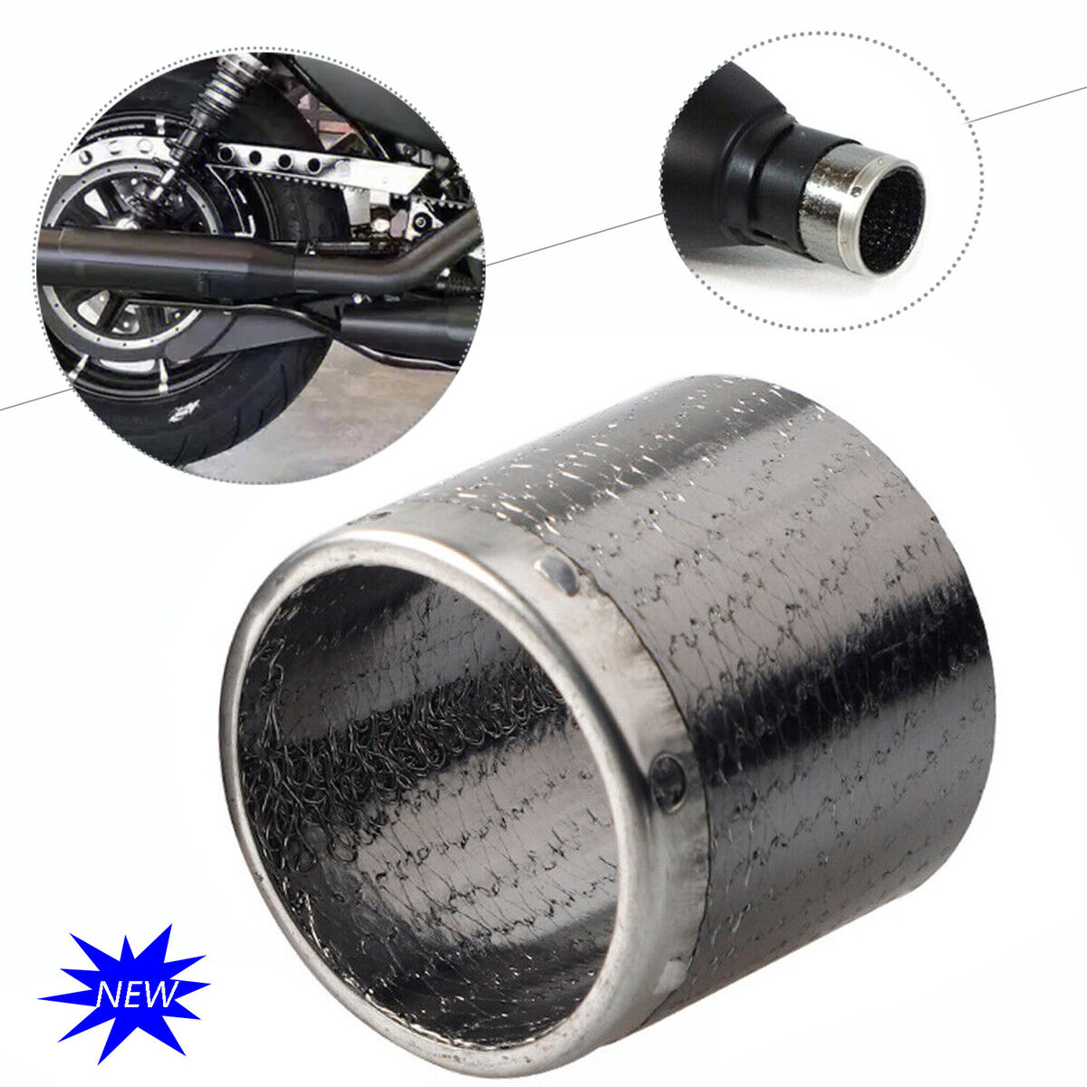 Muffler Header Pipe Exhaust Gasket For Harley Softail Fat