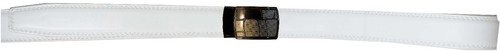 Cinturón hombre. Cinturón informal/vestido de cuero 43" nuevo hebilla de bloqueo automático. Cinturón fácil de poner - Imagen 3 de 12