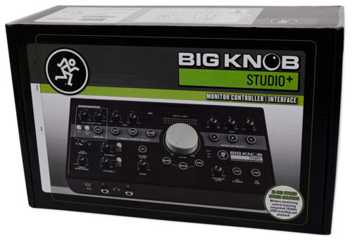 Mackie Big Knob Studio + Plus Studio Monitor Controller Interface+Mic+Headphones - Picture 8 of 11