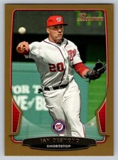 2013 Bowman Baseball Gold Ian Desmond Washington Nationals #196