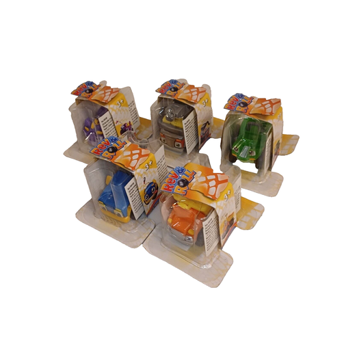 Juego de 5 vehículos y figuras Rev & Roll Wheelie Friends 2019 fundido a presión ideal para regalo - Imagen 9 de 18