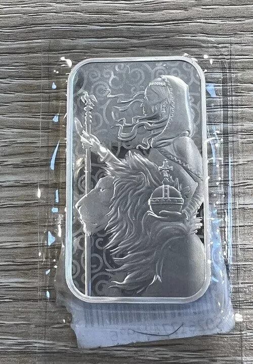 2021 Una and the Lion 1 oz Silberbarren Großbritannien Royal Mint