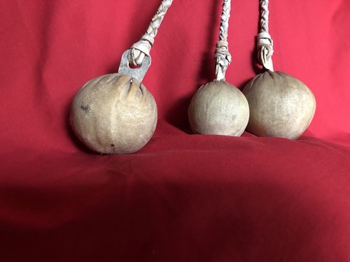 Native American Bolas Weapon Vtg - Picture 5 of 8