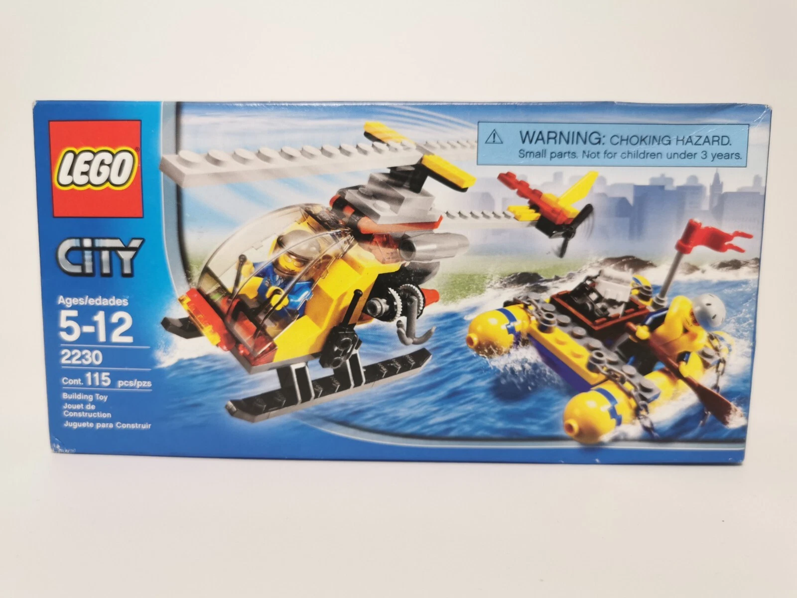 LEGO CITY: Promotional - In-Flight Helicopter and Raft (2230) BNIB, Retired Set.