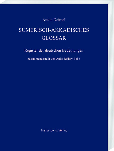Thumbnail - Sumerisch-akkadisches Glossar Anton Deimel